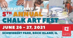 Quad City Arts Back in Person for 5th-Annual Chalk Art Fest June 26-27