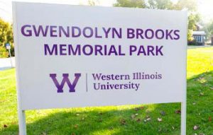 Western Illinois University Dedicating Gwendolyn Brooks Memorial Park June 12