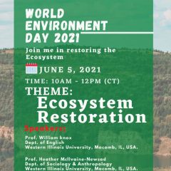 Lecture Series Planned to Celebrate World Environmental Day