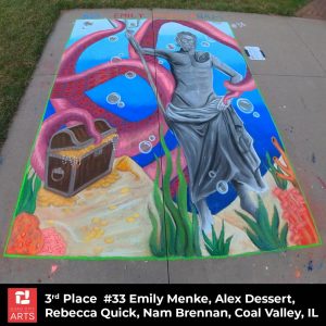 Quad City Arts Salutes Winners of 5th-Annual Chalk Art Fest in Rock Island