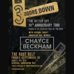 3 Doors Down Rocking East Moline's Rust Belt Friday
