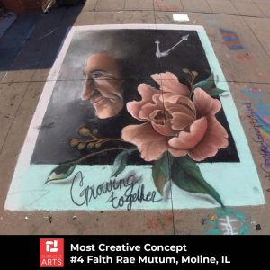 Quad City Arts Salutes Winners of 5th-Annual Chalk Art Fest in Rock Island