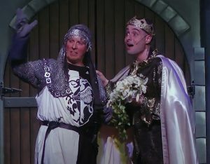 REVIEW: Moline’s Music Guild Returns With Streamed, Fairly Lifeless “Spamalot”