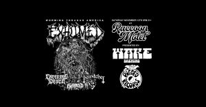 NEW CONCERT ALERT! Exhumed, Creeping Death, Bewitcher And Enforced Rocking Raccoon Motel