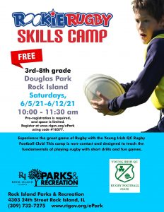 Rock Island Debuting Free Rugby Skills Camp At Douglas Park