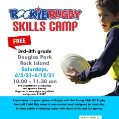 Rock Island Debuting Free Rugby Skills Camp At Douglas Park