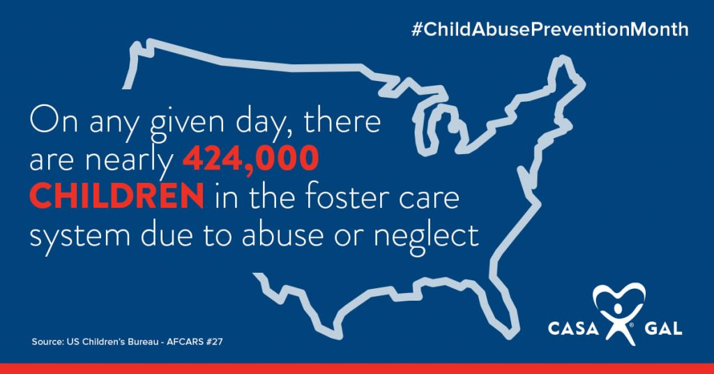 At any one time, there are 424,000 children in the U.S. foster care system, including 294 in Rock Island County.