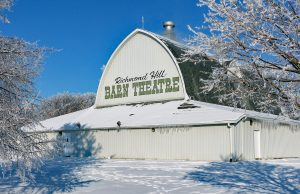 Richmond Hill Barn Theatre is in Geneseo's Richmond Hill Park.