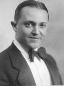 Leon Bismark ("Bix") Beiderbecke was born in Davenport in 1903, seen here in 1927.