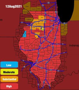 BREAKING: Illinois Covid Numbers Roar Into "High" Red Alert, Shutdowns Beginning?