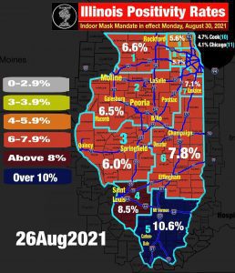 Illinois' New Mask Rules And Covid Restrictions Begin TODAY, Here's What You Need To Know