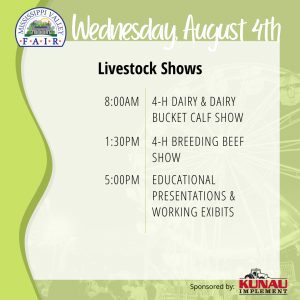 Get The Full Schedule For Mississippi Valley Fair Day Two Here!