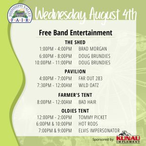 Get The Full Schedule For Mississippi Valley Fair Day Two Here!