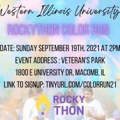 Western Illinois University Holding Charity Color Run For Kids