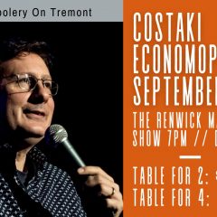 Looking For Some Laughs? Comedian Costaki Economopoulos Playing Davenport TONIGHT!
