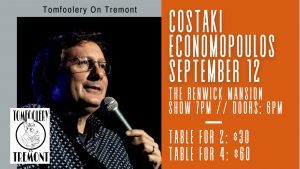 Looking For Some Laughs? Comedian Costaki Economopoulos Playing Davenport TONIGHT!