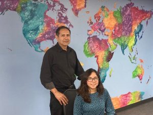 World Relief Quad Cities Boasts Beautiful, Colorful World Mural, by Mexican Immigrant