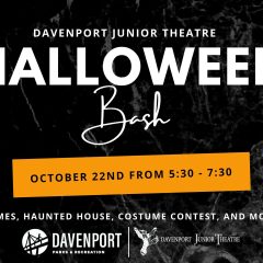 Davenport Junior Theater Holding Free Halloween Bash TONIGHT!