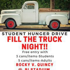 Rock Island High School Student Council Holding Student Hunger Drive TONIGHT