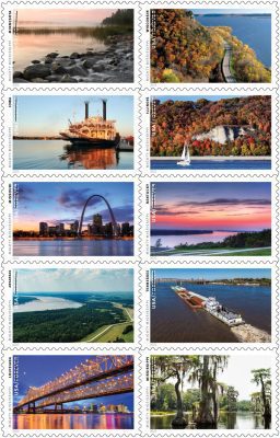 Rock Island's David Sebben's Mississippi River Photo Chosen For New Postage Stamp