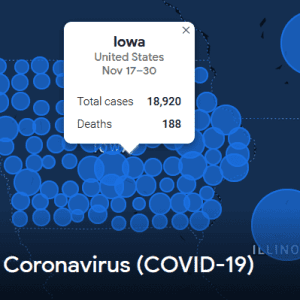 BREAKING: Iowa Hammered By Covid, Hospitals Overflowing; Reynolds Remains Quiet On Restrictions