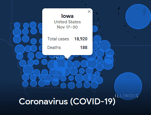 BREAKING: Iowa Covid Numbers Highest In A Year, Raising Cries For Statewide Mask Mandate