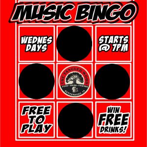 How Well Do YOU Know Music? Find Out Bettendorf's Tangled Wood TONIGHT With New Music Bingo!