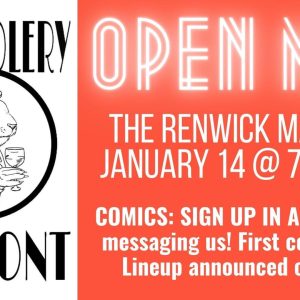 Renwick Hosting Open Mic on January 14