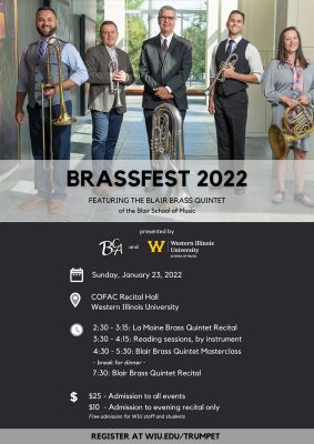 Brassfest 2022 Hits Western Illinois University On Jan. 23