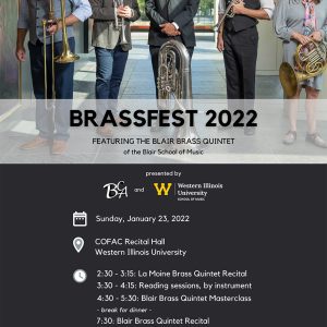 Get A Kick In The Brass With Brassfest At Western Illinois University