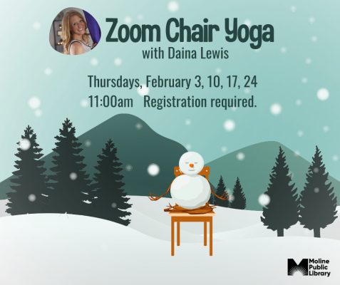 Yoga From the Comfort of Home With Moline Public Library