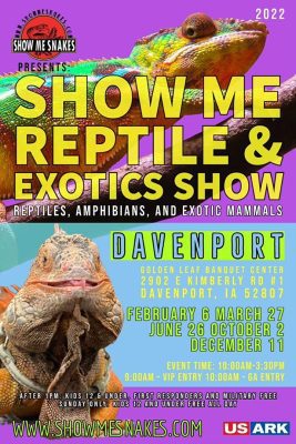 Show Me Reptile & Exotics Show Slithers Into Davenport Sunday
