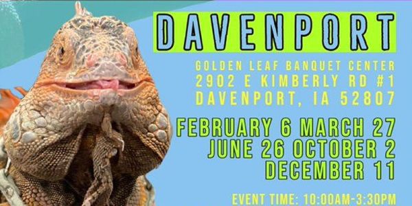 Show Me Reptile & Exotics Show Slithers Into Davenport Sunday