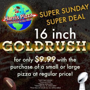 Harris Pizza Has You Covered on Super Bowl Sunday