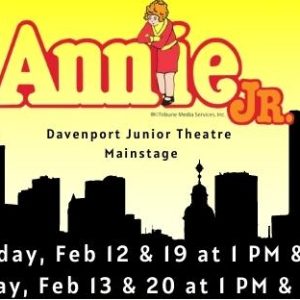 'Annie Jr.' Coming Up Saturday And Sunday At Davenport's Junior Theatre