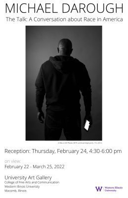 Darough's 'The Talk: A Conversation about Race in America' Through March 25 at Western Illinois Gallery