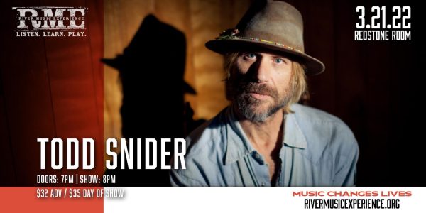 Todd Snider, Gregg Hall, Playing Davenport's Redstone Room TONIGHT