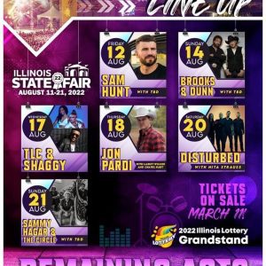Illinois State Fair Announces Grandstand Acts