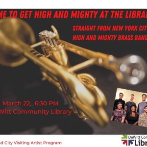 High And Mighty Brass Band Coming To DeWitt Library TONIGHT