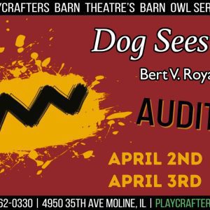 Dog Sees God Auditions April 2 and 3