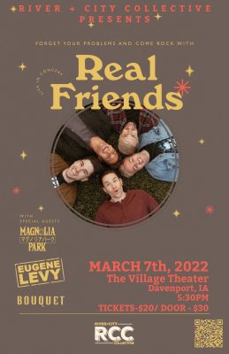Real Friends Coming To Village Theatre In East Davenport TONIGHT