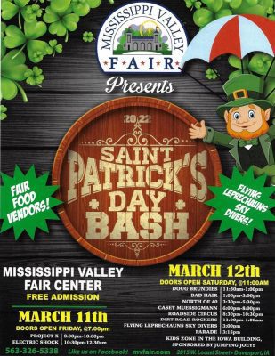 Mississippi Valley Fair St. Patrick's Day Celebration Continues Today