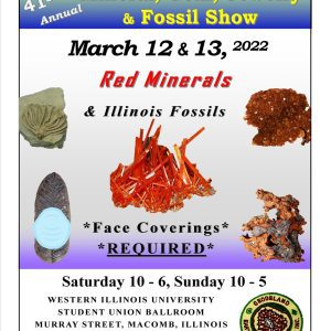 Geodeland Gem, Mineral and Fossil Show March 12-13 at Western Illinois University