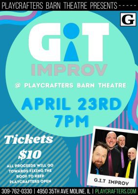 Illinois' GIT Improv Bring The Funny For Playcrafters' Fundraising Campaign TONIGHT!