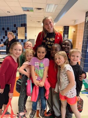 Rock Island High School Girls Soccer Team Leads Clinics For Local Kids, Youth Night TONIGHT!