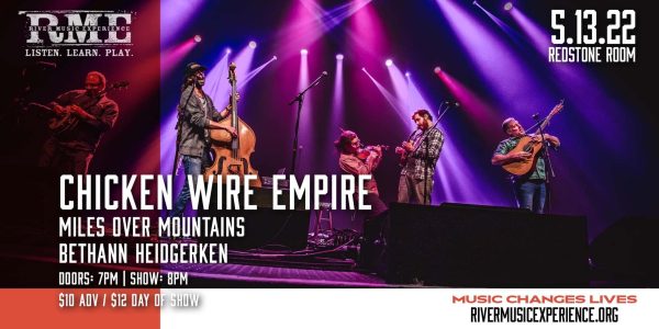 Cluck Over To Chicken Wire Empire At Iowa's River Music Experience TONIGHT!