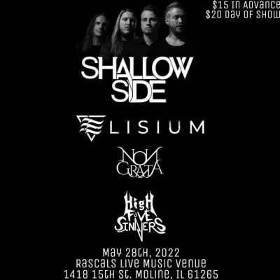 Shallow Side, Elisium, Non Grata Rip Into Moline's Rascals TONIGHT!