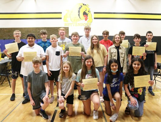 Bettendorf Middle School Students Win 2022 Wayne Cheramy Citizenship Awards