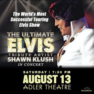 Elvis Tribute Experience Coming To Davenport's Adler Theatre Tonight