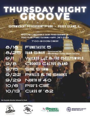 Thursday Night Groove Free Outdoor Concert Series Kicks Off In Rock Island August 18